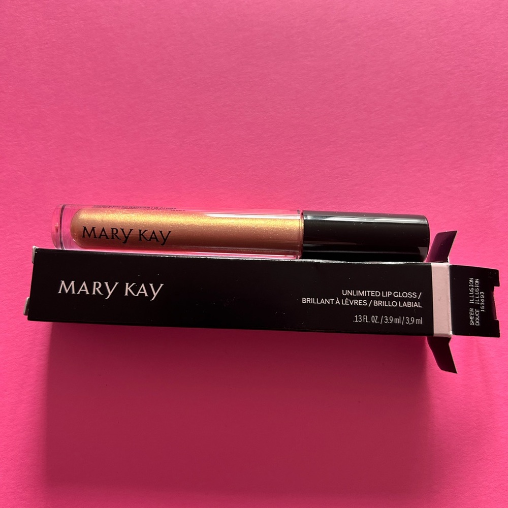New Mary Kay Unlimited Lip Gloss - Sheer Illusion